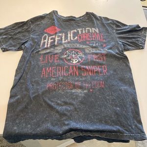 Gently used Affliction Chris Kyle tee shirt